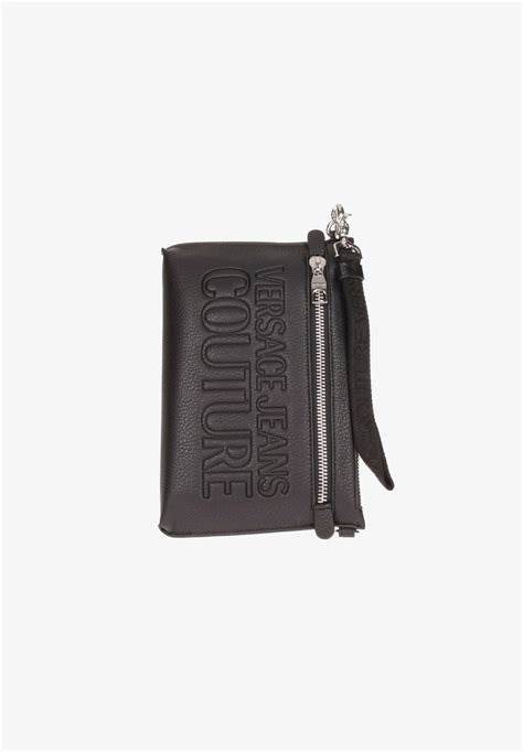 Versace Jeans Pochette Couture Uomo Poliuretano Nero 